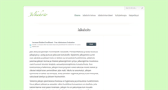 Desktop Screenshot of jalkahoito.info